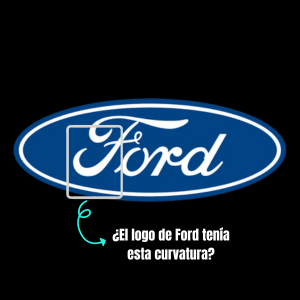 ¿El logo de ford tenía esta curvatura? y más ejemplos del efecto Mandela